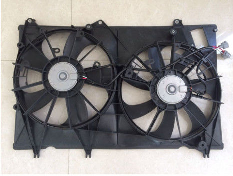 China do jogo bonde axial dos ventiladores de refrigeração do radiador do carro da C.C. 12v tempo longo da vida ativa fornecedor